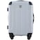 Travelers Club Chicago Hardside Expandable Spinner Luggage Silver 22 CarryOn