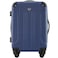 Travelers Club Chicago Hardside Expandable Spinner Luggage Navy Blue 22 CarryOn