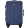 Travelers Club Chicago Hardside Expandable Spinner Luggage Navy Blue 22 CarryOn
