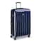 DELSEY PARIS Helium Aero Hardside Expandable Luggage with Spinner Wheels Blue Cobalt CheckedLarge 28 Inch