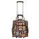 Rockland Melrose Upright Wheeled Underseater CarryOn Luggage Owl