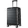 KROSER Hardside Expandable Carry On Luggage with Spinner Wheels Builtin TSA Lock Durable Suitcase Rolling Luggage with USB Port CarryOn 20Inch Black