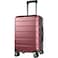 KROSER Hardside Expandable Carry On Luggage with Spinner Wheels Builtin TSA Lock Durable Suitcase Rolling Luggage with USB Port CarryOn 20Inch Burgundy