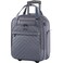 VANKEAN Carry On Underseat 16inch Multifunctional Underseater Lightweight Overnight Suitcase with Wheels Roller Case for Men Women Travel Business Dark Grey