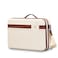 Samsonite Virtuosa Hardside Train Case Crossbody Travel Makeup Case with Removable Strap Off White