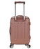 Rockland London Hardside Spinner Wheel Luggage CarryOn 20 Rose Gold