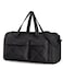 BAGSMART Garment Duffel Bag Convertible 2in1 Puffy WaterResistant CarryOn with Shoe Compartment ABlack