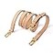 LDKJ Vachetta Leather Adjustable Crossbody Strap for womens crossbody handbags Almond