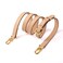 LDKJ Vachetta Leather Adjustable Crossbody Strap for womens crossbody handbags Almond