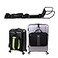 Vigorport Luggage Hook StrapJ Hook for add a Bag LuggageMulti Adjustment Bag Strap Hook with Hands FreeBlackLarge Size
