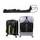 Vigorport Luggage Hook StrapJ Hook for add a Bag LuggageMulti Adjustment Bag Strap Hook with Hands FreeBlackLarge Size
