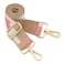 ZOOEASS Wide Shoulder Strap Adjustable Replacement Belt Guitar Style Crossbody Bag Handbag Strap Multicolor Canvas StrapsWide14in Color40