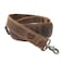 HideDrink Hide Drink Full Grain Leather Adjustable Strap Replacement for Messenger Duffle and Crossbody Bag Handmade Shoulder Strap for Men and Women Bourbon Brown