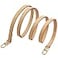 COLSEEY Genuine Vachetta Leather Crossbody strap Genuine leather Adjustable Replacement Strap for Shoulder Bag Handbag Purse039 Inch Width Unadjustable