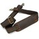 POLARE ORIGINAL Polare Full Grain Leather Adjustable Replacement Shoulder Strap with Metal Hook for Briefcase Messenger Shoulder Duffel Bag Dark Brown