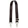 A ALLZEDREAM Allzedream Wide Purse Strap Replacement Crossbody Shoulder Bag Adjustable Chocolate