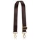 A ALLZEDREAM Allzedream Wide Purse Strap Replacement Crossbody Shoulder Bag Adjustable Chocolate