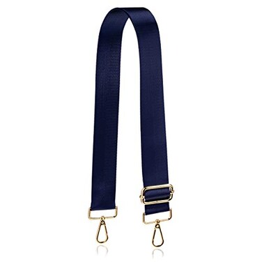 A ALLZEDREAM Allzedream Wide Purse Strap Replacement Crossbody Shoulder Bag Adjustable Navy