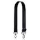A ALLZEDREAM Allzedream Wide Purse Strap Replacement Crossbody Shoulder Bag Adjustable Black