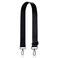 A ALLZEDREAM Allzedream Wide Purse Strap Replacement Crossbody Shoulder Bag Adjustable Black