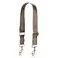 A ALLZEDREAM Allzedream Wide Purse Strap Replacement Crossbody Shoulder Bag Adjustable Taupe Gold Leather