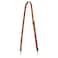A ALLZEDREAM Allzedream Leather Purse Strap Replacement Crossbody Handbag Long Adjustable Brown M