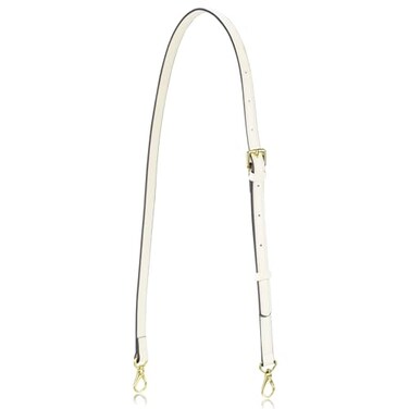 A ALLZEDREAM Allzedream Leather Purse Strap Replacement Crossbody Handbag Long Adjustable White