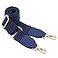 DEVPSISR Wide Shoulder Purse Strap Replacement Adjustable Belt Canvas Bag Crossbody Handbag Leather BuckleBlue