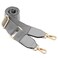 DEVPSISR Wide Shoulder Purse Strap Replacement Adjustable Belt Canvas Bag Crossbody Handbag Leather BuckleGray