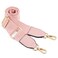 DEVPSISR Wide Shoulder Purse Strap Replacement Adjustable Belt Canvas Bag Crossbody Handbag Leather BucklePink