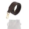 XYJG Vachetta Leather Strap for LVNeverfullbagDouble Sided Usable Cowhide Crossbody Purse Strap for Handbag 354inch long Coated canvasBrown