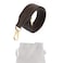 XYJG Vachetta Leather Strap for LVNeverfullbagDouble Sided Usable Cowhide Crossbody Purse Strap for Handbag 354inch long Coated canvasBrown