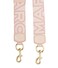 Marc Jacobs the Strap for Bags Offers Metal Hardware and Adjustable Webbing Strap Rose Multi One Size One Size