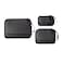 Eagle Creek PackIt Reveal Cube Set Packing Cubes for Compartmentalizing Luggage Durable UltraLightweight WaterResistant Easy Grab Zipper Pull Mesh Windows Black XSSM