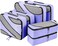 BAGAIL 6 Set Packing CubesTravel Luggage Packing Organizers6Set Lavender