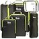 SUITEDNOMAD Ultralight Compression Packing Cubes Set Suitcase and Backpack Travel Organizer Bags