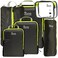 SUITEDNOMAD Ultralight Compression Packing Cubes Set Suitcase and Backpack Travel Organizer Bags