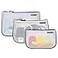 Travelon Set of 3 Assorted Piped Pouches