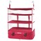 TABITORA Portable Hanging Travel Shelves Bag Packing Cube Organizer Suitcase Storage Large Capacity Rose L