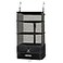 TABITORA Portable Hanging Travel Shelves Bag Packing Cube Organizer Suitcase Storage Large Capacity Black L
