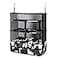 TABITORA Travel Luggage Organizer and Packing Cube Space Saver with Built in Hanging Shelves and Laundry Storage Compartment Camouflage XL