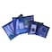 Travelon Set of 4 Mesh Pouches Blue 95 x 1275 x 05