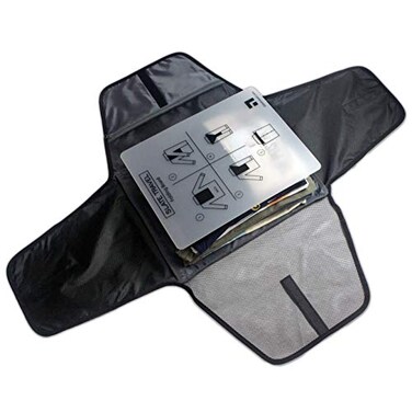 Vosaplk Slate Travel Garment Folder 17 Packing Folder Wrinkle Free Luggage Organizer