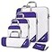 Gonex Compression Packing Cubes Mesh Organizers LMSXSSlimLaundry Bag Purple