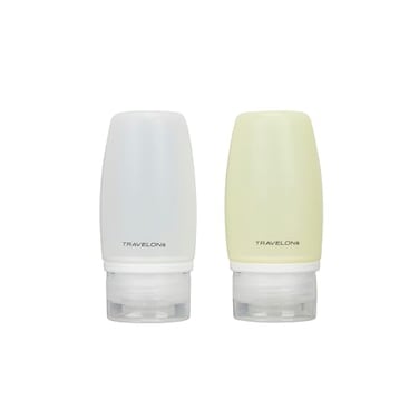 Travelon Set Of 2 Smart Tubes 2 Ounce GreenClear One Size