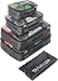Travelizer Grey Travel Packing Cubes 5 pcs Luggage Organizer Set for Bag Suitcase