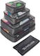 Travelizer Grey Travel Packing Cubes 5 pcs Luggage Organizer Set for Bag Suitcase