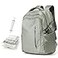 suwasp Travel Backpack with 2 Pack Vacuum Bags and Hand Pump Personal item Backpacks Vacuum Storage Bags for Women Men Travel Essentials Space Saving Compression Bag for BackpackLuggageSuitcase Green