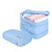 Bee Nesting BeeNesting Compression Packing Cubes 2 set for travel carry on Small Luggage Organizer Bags with DoubleSidedMM 9L9L Light blue