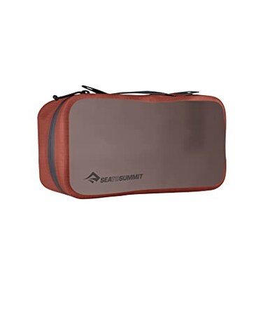 Sea to Summit Hydraulic Packing Cube Dust and WaterResistant Travel Organizer MD 35 Liter Picante Red